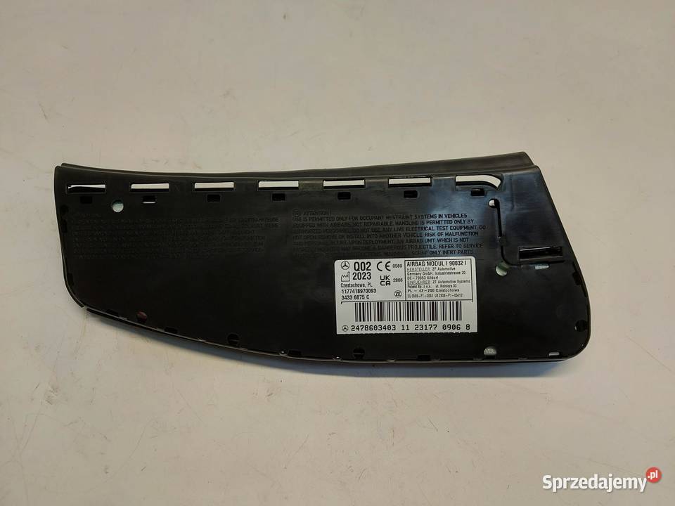 Mercedes EQA 250 W243 PODUSZKA FOTELA LEWA