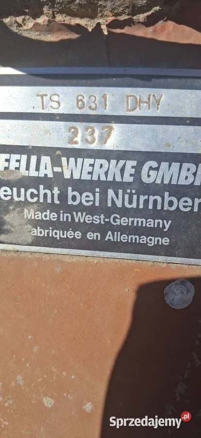 Zgrabiarka dwukaruzelowa fella Książ Wielki