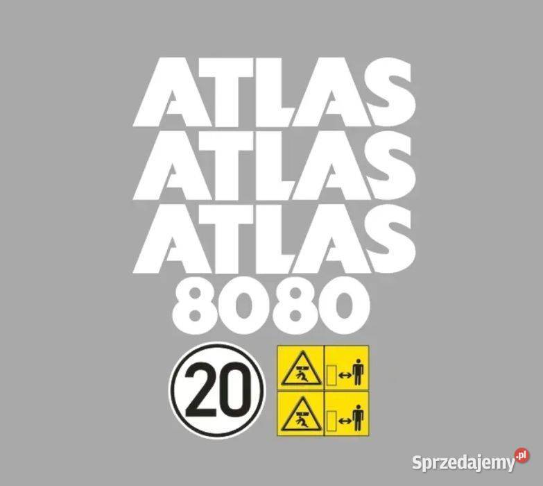 Naklejki oklejenie ATLAS 80 Zamiennik mazowieckie