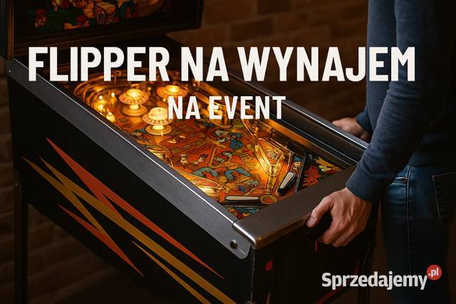 Wynajmij Flippery Pinballe na event Wynajem Kraków