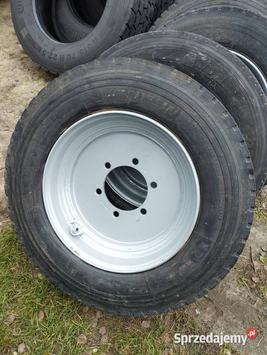 Koła do przyczepy rolniczej 195 6 otworów piasta Kolbuszowa