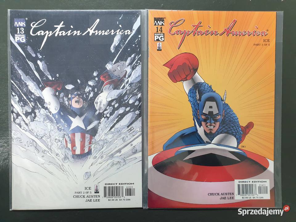 Marvel Knights Captain America 13 komiksów USA Komiksy Gdynia