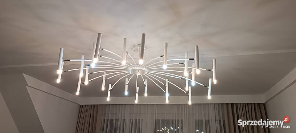 Lampa 24 punktów zmienne światło zimneneutralne Szczecin