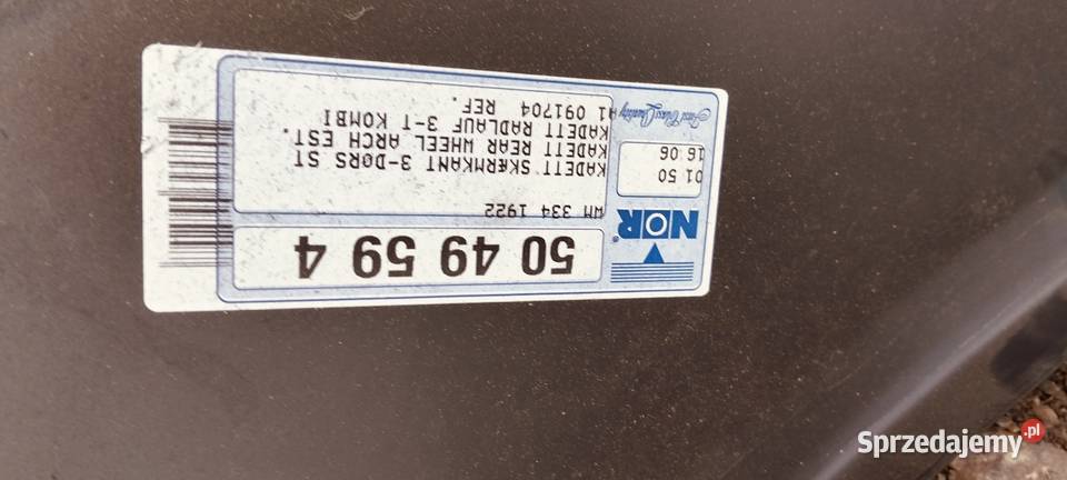 Reperaturki Opel kadett dolnośląskie Kowalowa