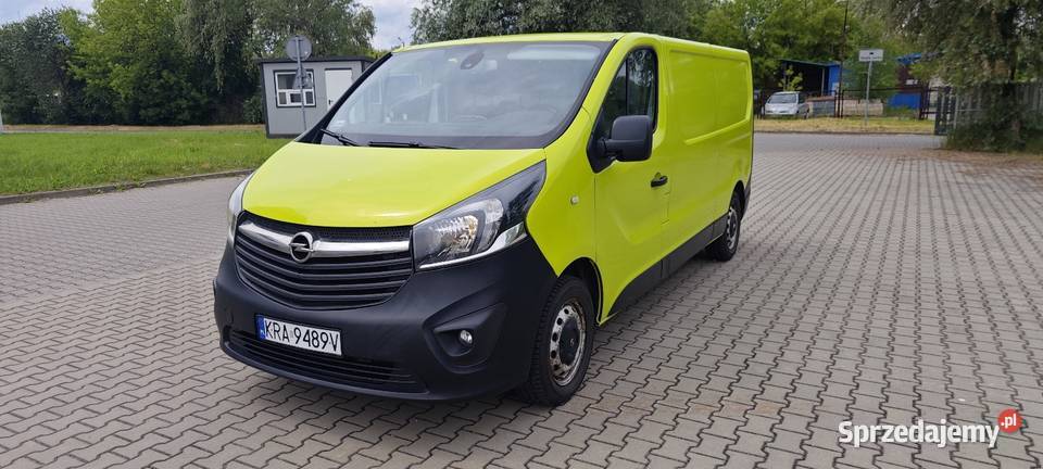 Opel Vivaro 16cdti 2015r przyzwoity klima Kraków