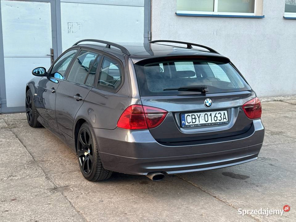 BMW 3 E91 2007 177 Kombi Zadbane pomorskie Miastko sprzedam