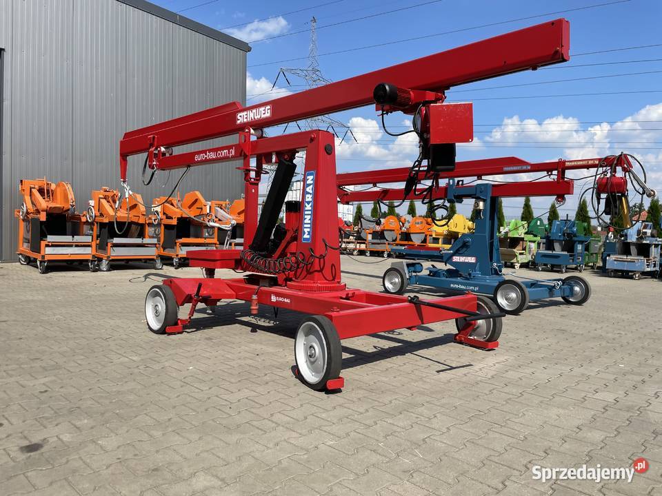 Dźwig Steinweg MK 4005 minikran wciągarka Ślesin