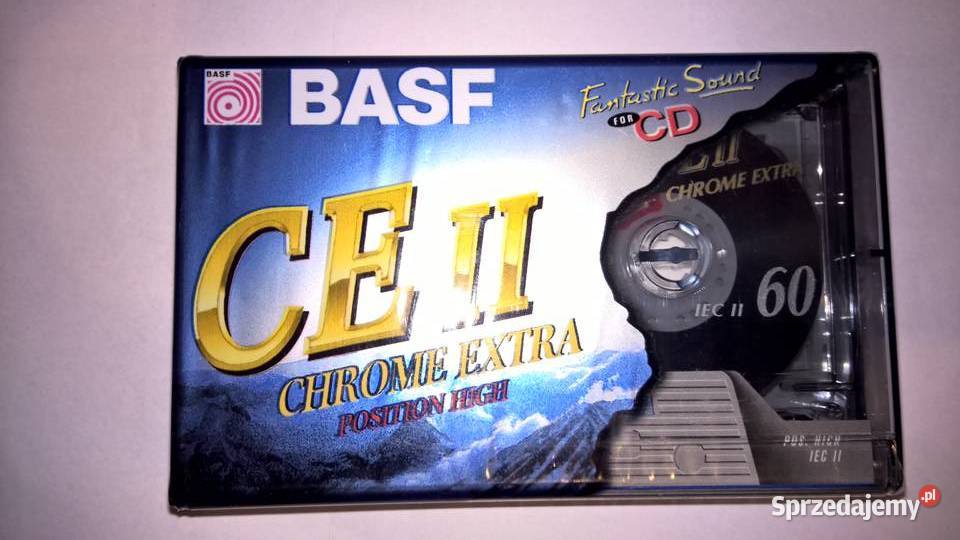 Magnetofon kasety nuwki oryginalne chrom metal Wrocław