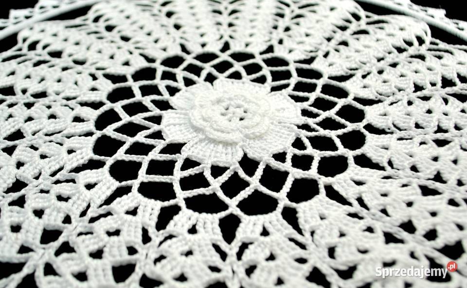 Zawieszka ozdoba na okno szydełkowa 34 Z198 opolskie Kluczbork