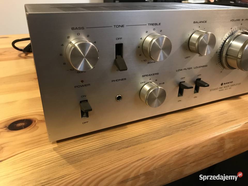 Wzmacniacz Sanyo vintage 100 sprawny ładnie małopolskie Kraków
