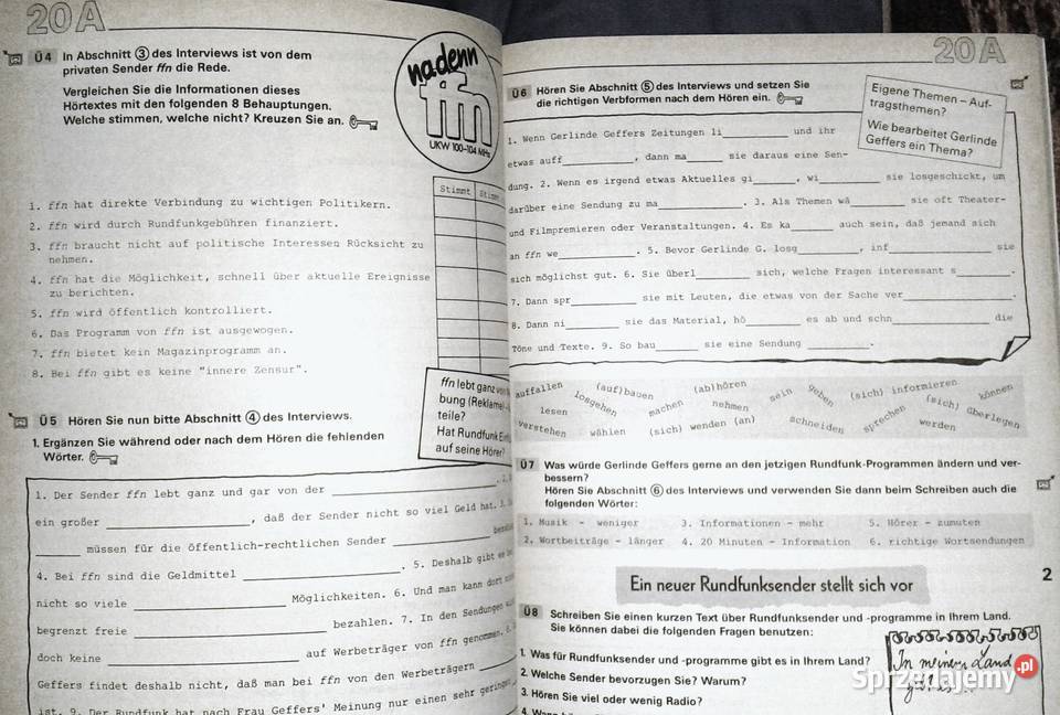 Deutsch aktiv Neu Arbeitsbuch 1C Neuner Chełm sprzedam