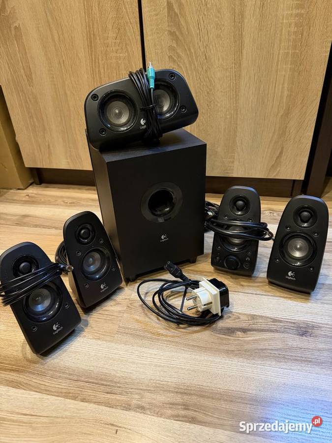 Głośniki Logitech Z506 5.1 – świetny dźwięk, idealne do gier i filmów!