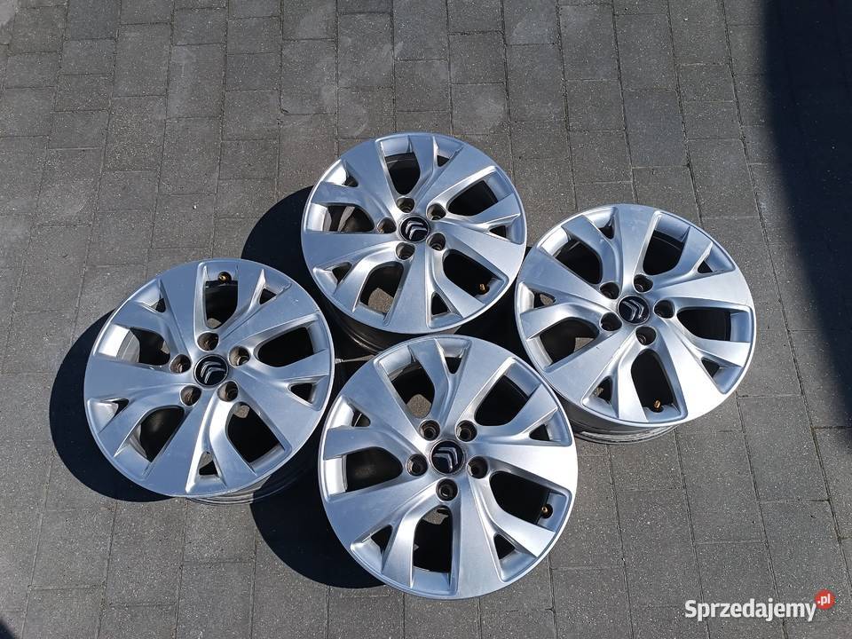 Sprzedam komplet felg aluminiowych Citron Średnica 16" Konin