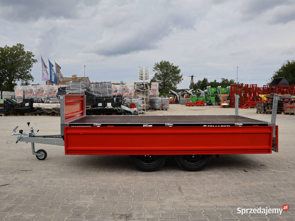NOWA Przyczepka TEMARED TRANSPORTER 30152 Burtowe i plandeki