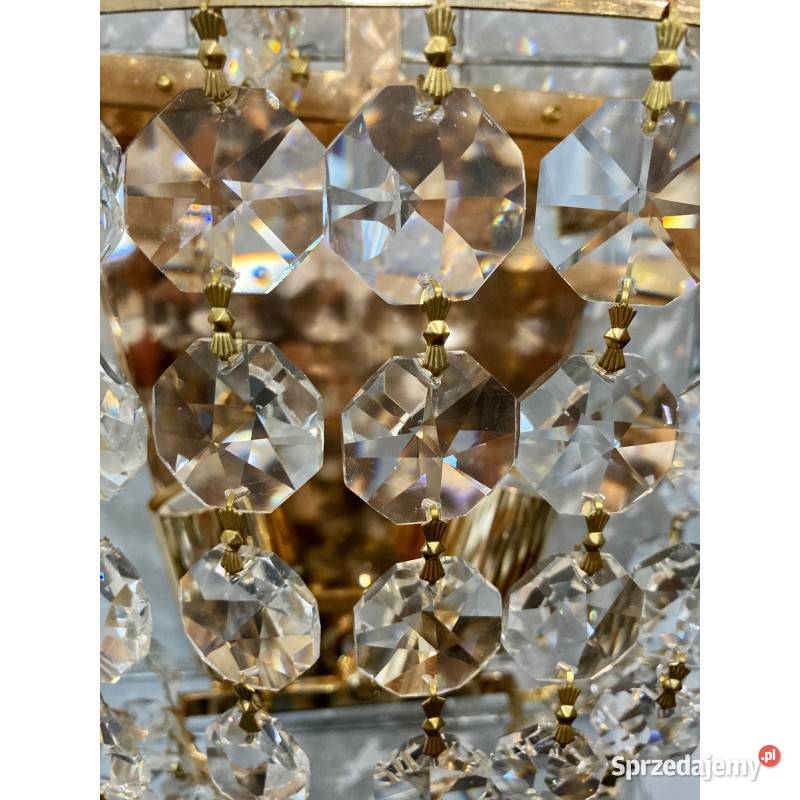 Kinkiet Paris N132 kryształ różowe złoto inny kolor