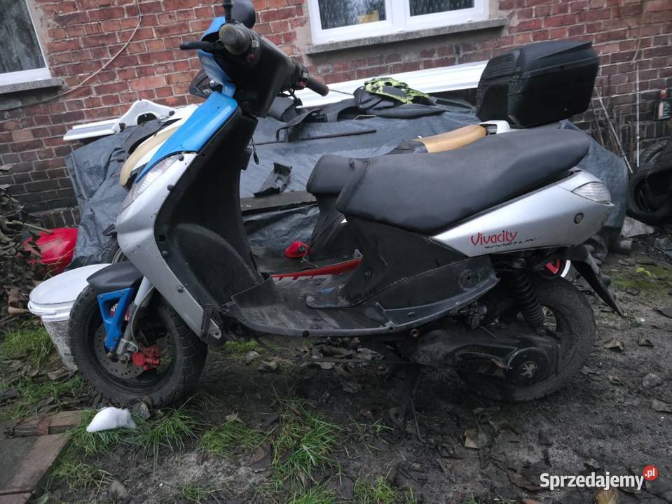 Skuter peugeot vivacity 50 2t bez papierów na śląskie Pilchowice