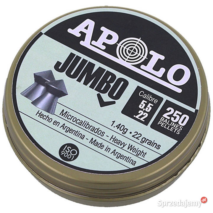 Śrut Apolo Jumbo 55 mm 250 140g220gr 19921 Warszawa