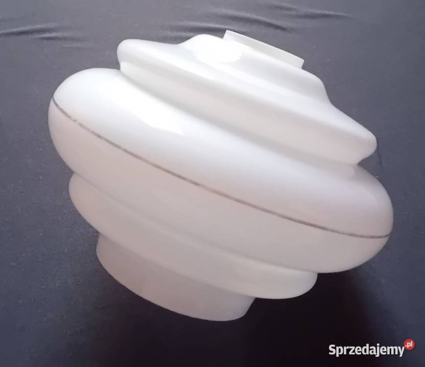 Klosz do lampy sufitowej art deco Szkło Koźminek