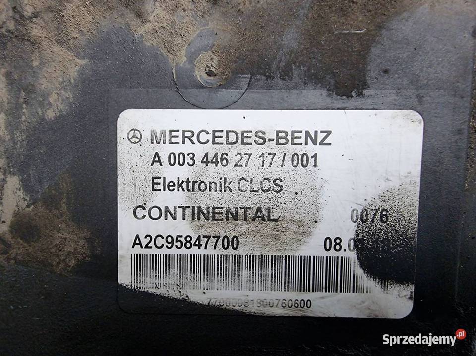 MODUŁ MERCEDES ACTROS 1824 A0034462717 osobowe Lipno