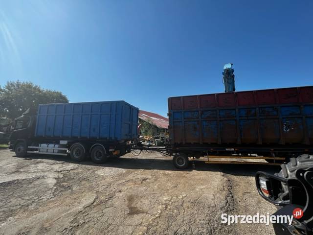 Scania 124 G 420 z przyczepą POLKON Rok produkcji 2004 Jordanów sprzedam