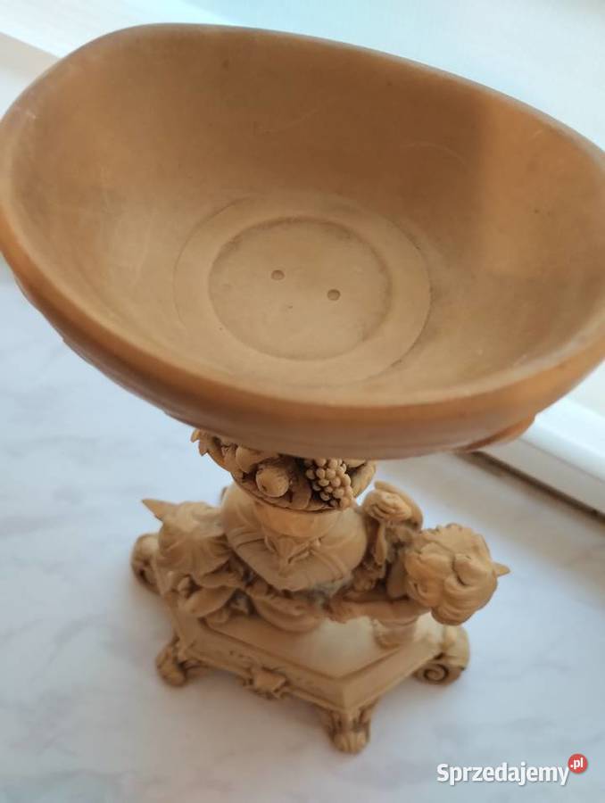 Figurka lampa świecznik vintage ASntini Wieliczka