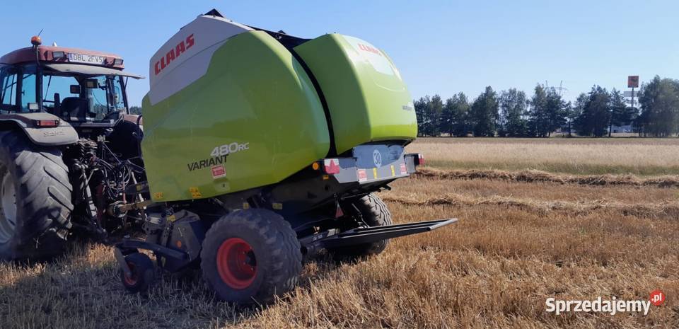 Claas Variant 480RC full wyposażenie Owijanie siatką Godzieszów