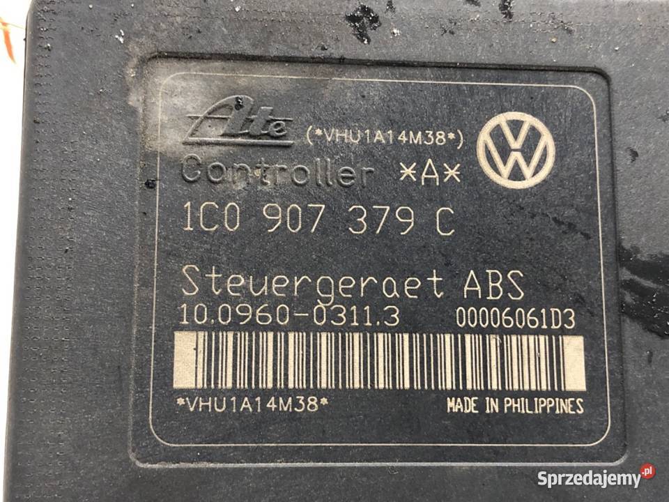 POMPA ABS SEAT TOLEDO II 1J0614117E 19 110 9806 osobowe sprzedam