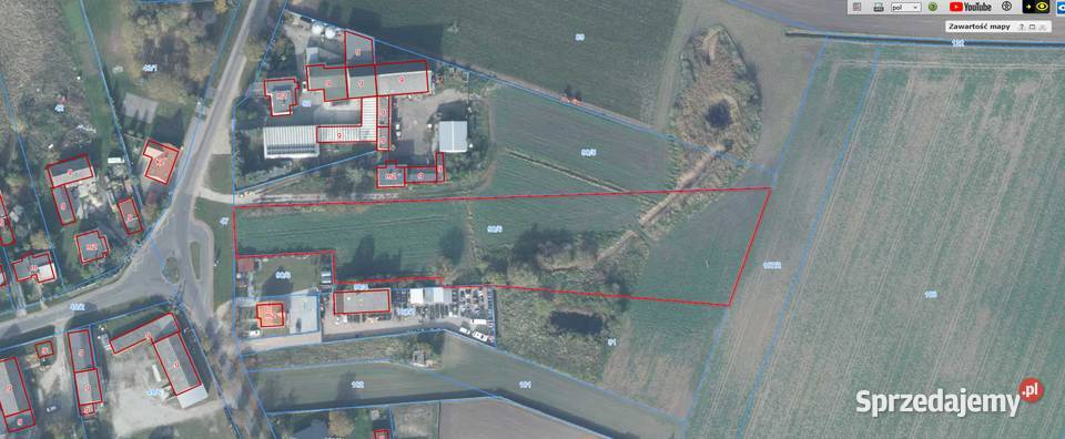 Działka w Kokoszczyn koło Tarnowa Podgórnego 8876m2 wielkopolskie