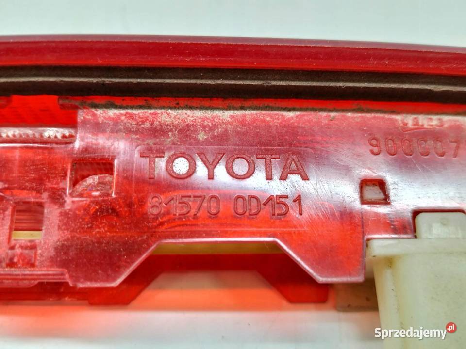ŚWIATŁO STOP 81570 0D151 Toyota Yaris III świętokrzyskie
