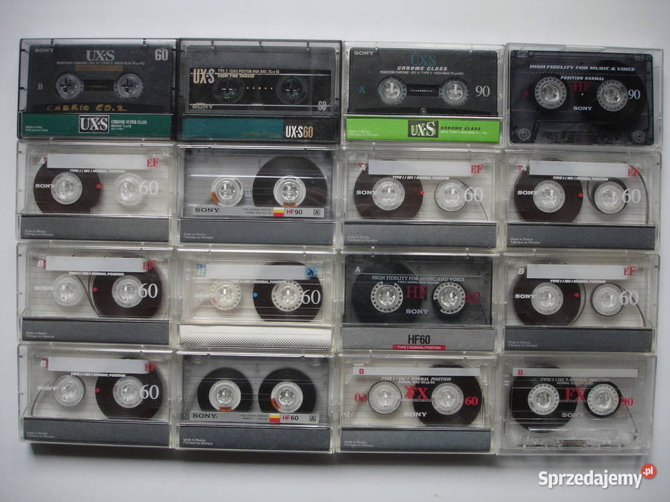 KASETY magnetofonowe SONY używane Zielona Góra