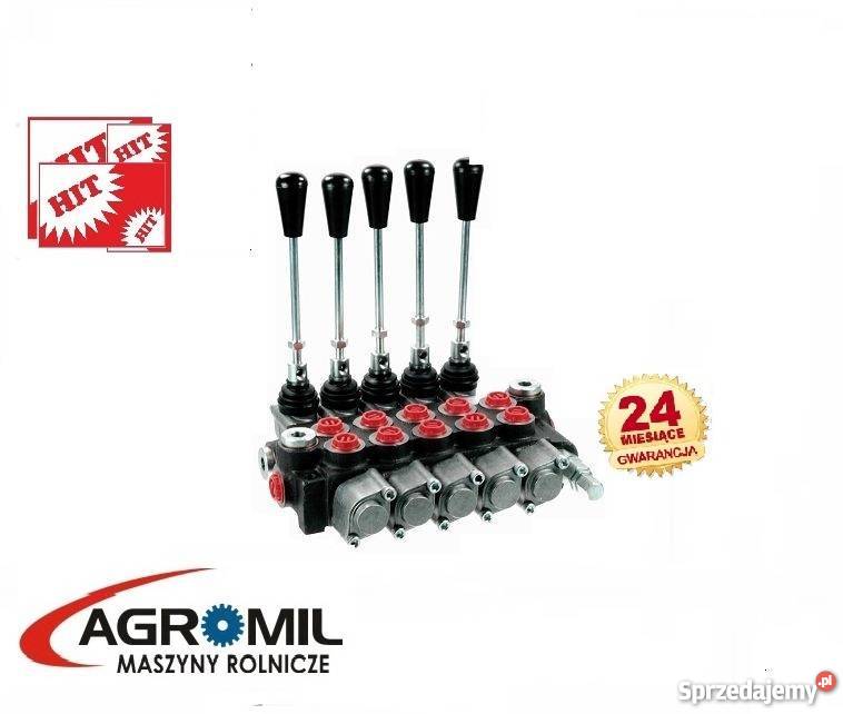 Rozdzielacz hydrauliczny 5 sekcyjny 80L Rogóźno