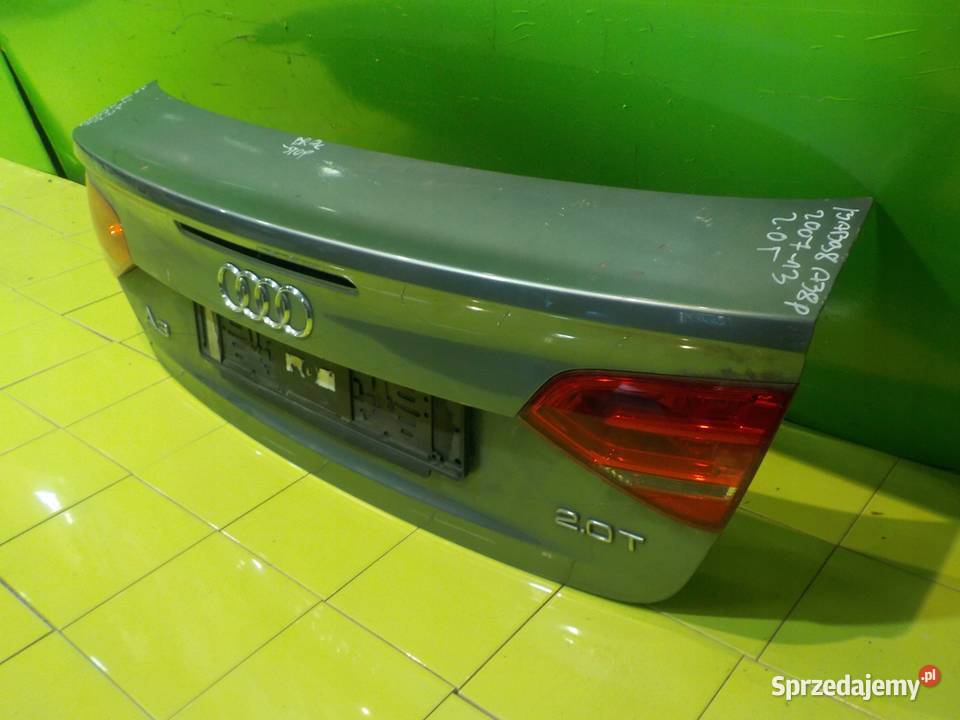 AUDI A3 8P II 08r CABRIO klapa tyl osobowe Suków