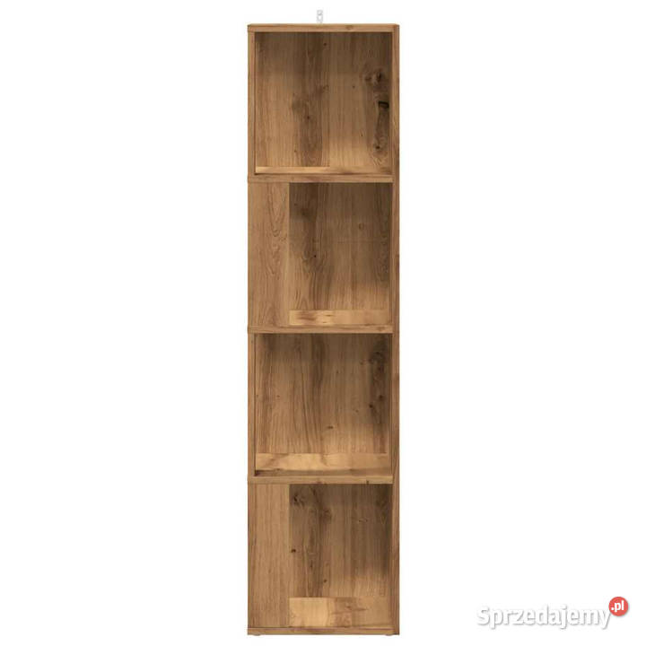 Szafka narożna dąb artisan 33x33x132 WM856723 Pozostałe Warszawa
