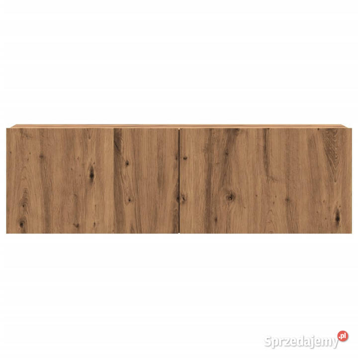 Ścienna szafka TV dąb artisan 100x30x30 WM856019 Warszawa