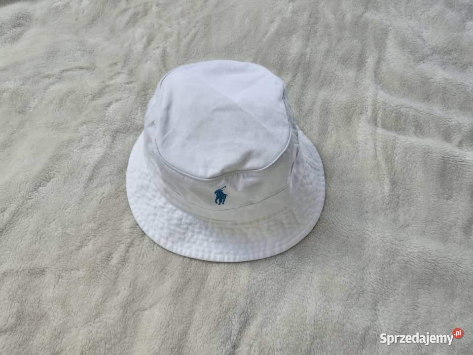 Nowy biały kapelusz bawełniany bucket Ralph małopolskie Bibice
