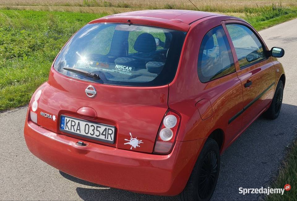 Nissan Micra 12 65 Całkowicie Sprawna 2005 Kije