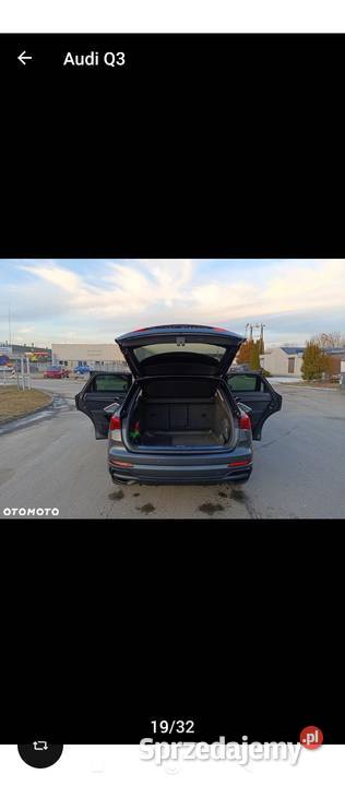 Audi Q3 SLine czujnik parkowania Pniewy