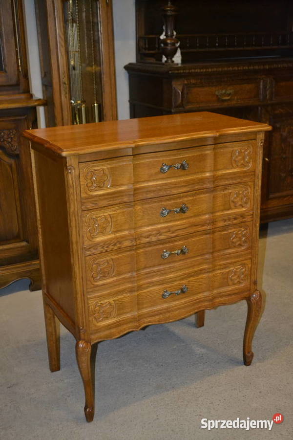 komoda szyfonierka ludwikowska dąb