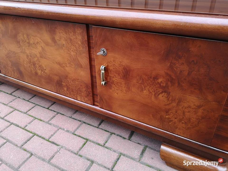 Komoda Szafka ARTDECO RTV Niska 217 Orzech