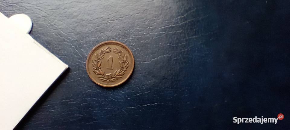 Stare monety 1 rappen 1941 Szwajcaria podkarpackie Lesko