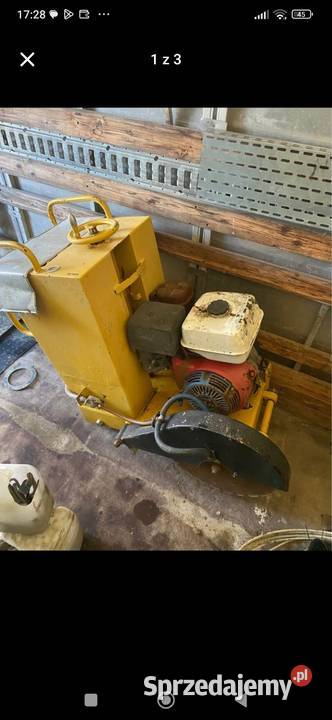 Pila przecinarka piła Honda do asfaltu betonu Dębowiec