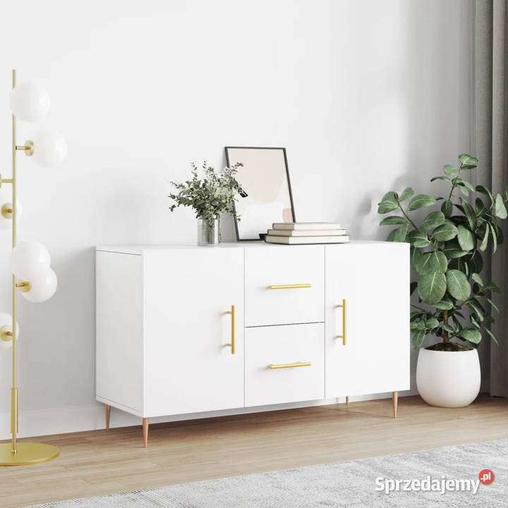 Komoda biała 100x36x60 materiał drewnopochodny mazowieckie