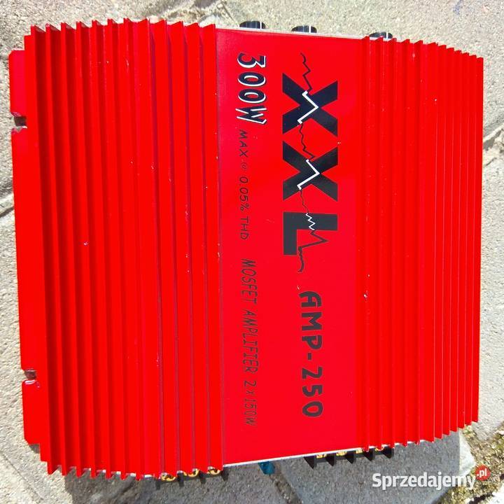 Wzmacniacz car audio XXL AMP250 300W mosfet Świebodzice