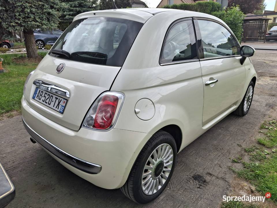 Fiat 500 2009r 14 benzyna klimatyzacja alufelgi 100KM mazowieckie