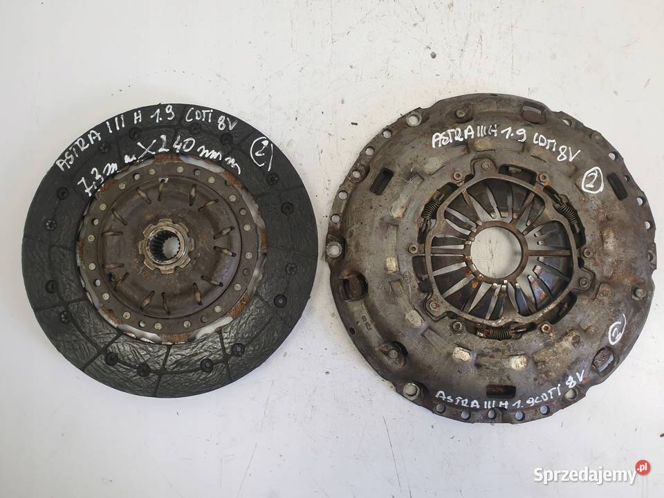 Opel Astra H III 19 CDTI DOCISK TARCZA sprzęgło Chełm