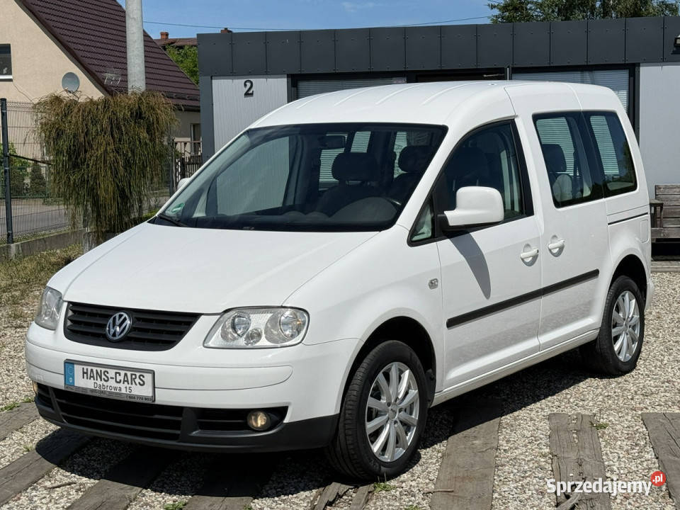 Volkswagen Caddy LIFEklimatroniksuper stan III elektryczne lusterka Dąbrowa