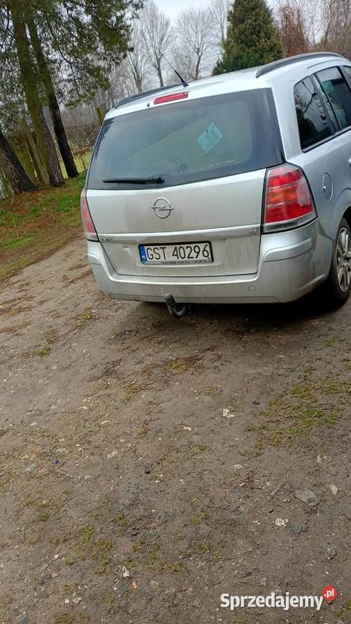 Opel Zafira 18 LPG nieuszkodzony Zafira Malbork sprzedam