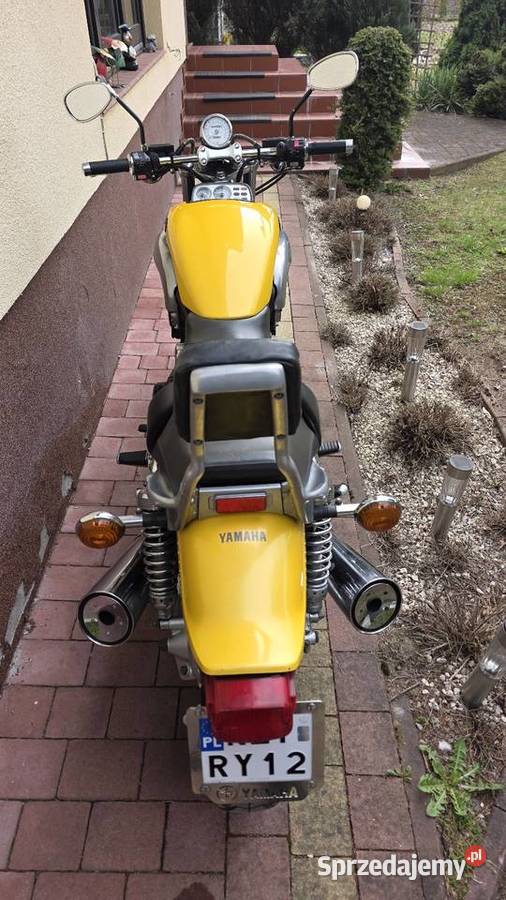 Yamaha v maxx v boost 1200 klasyk motocykl zolty Mielec