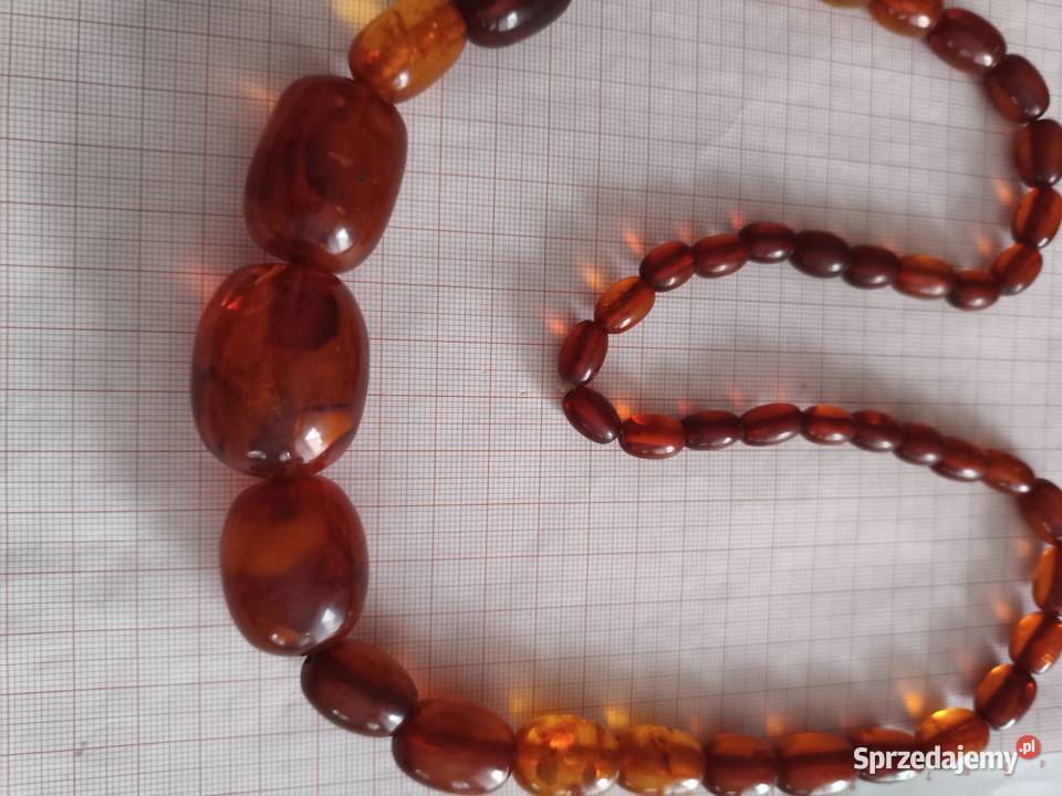 Naszyjnik Bursztyn Oliwki Vintage Białystok