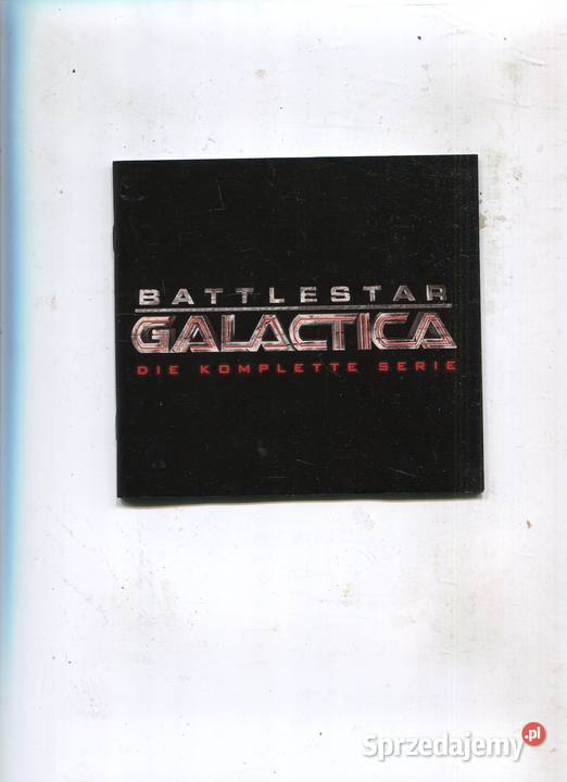 Battlestar GALACTICA die Komplette Serie 25 Płyt 3 i więcej Filmy Szczecin